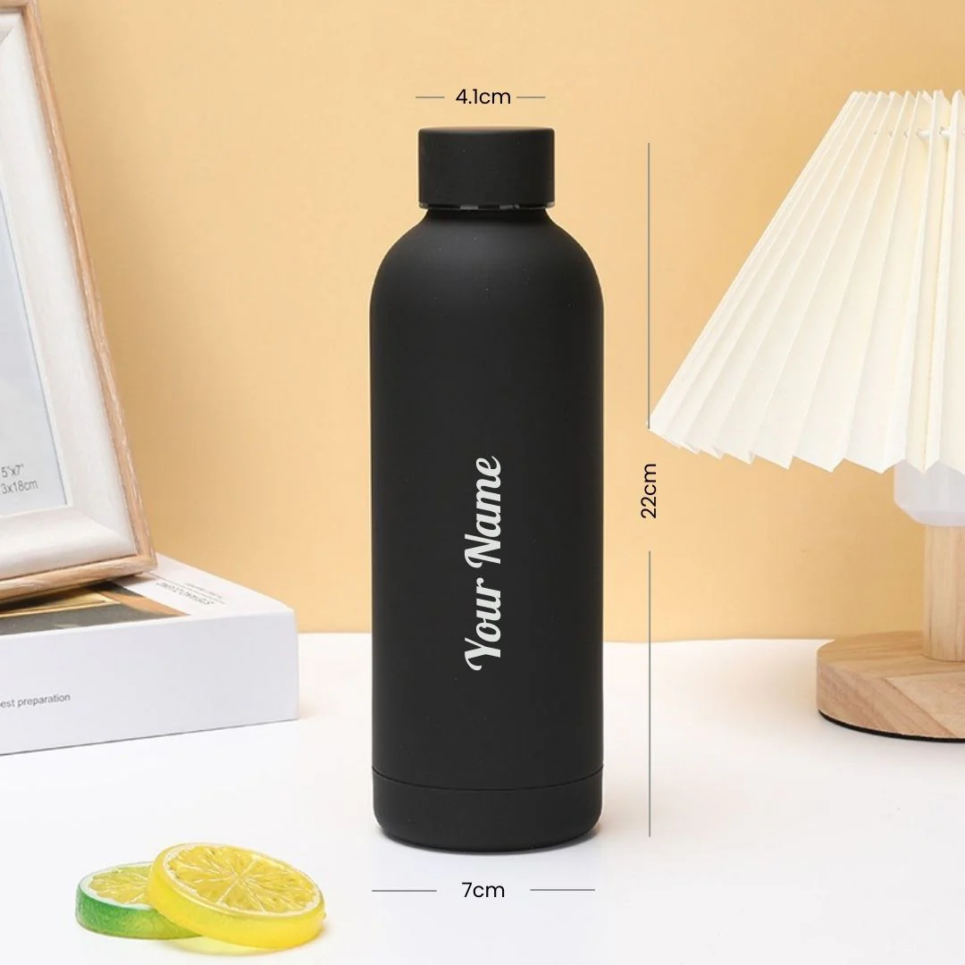 1778847245_Personalized 3 in 1 Gift Set - Rubber Bottle Notebook Diary Pen- 11